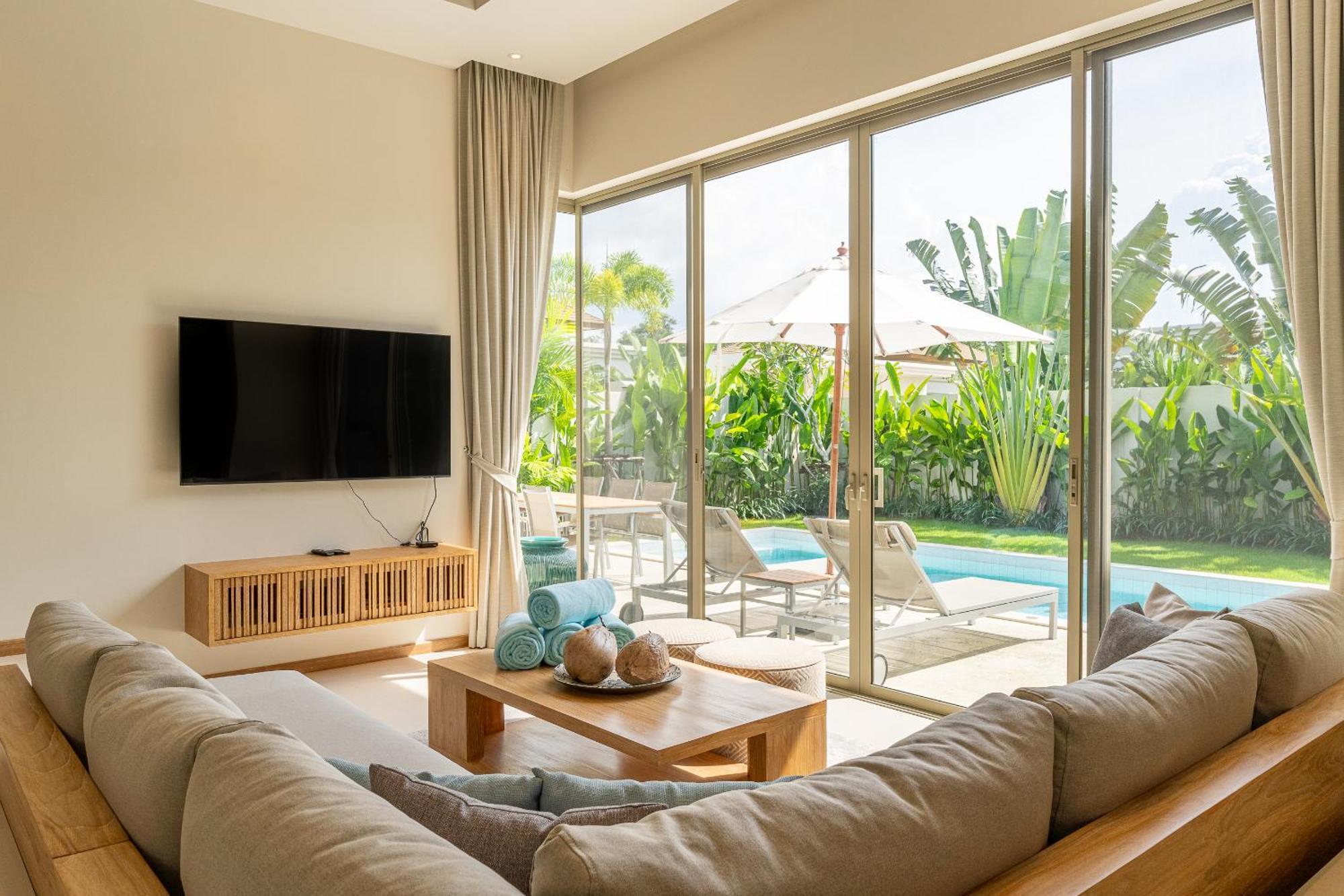 Trichada Breeze 3Br Stylish Villa, 15 Min To Layan Beach Thalang Exterior foto